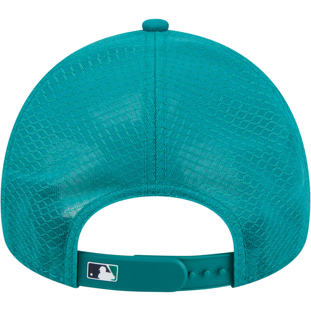 MLB Seattle Mariners New Era Batting Practice Apex 9FORTY Snapback Hat - Green