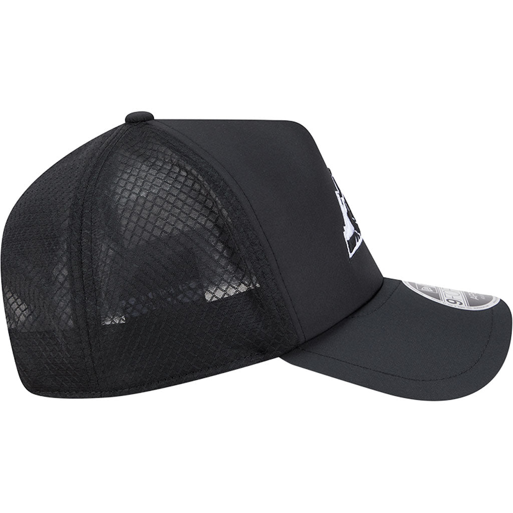 MLB Colorado Rockies New Era Batting Practice Apex 9FORTY Snapback Hat - Black