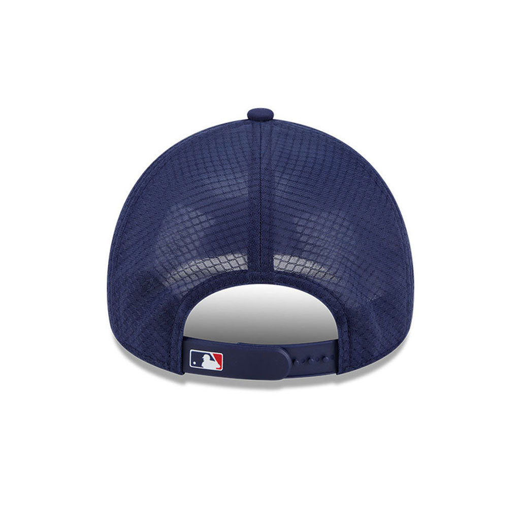 MLB New Era Batting Practice Apex 9FORTY Snapback Hat - Blue
