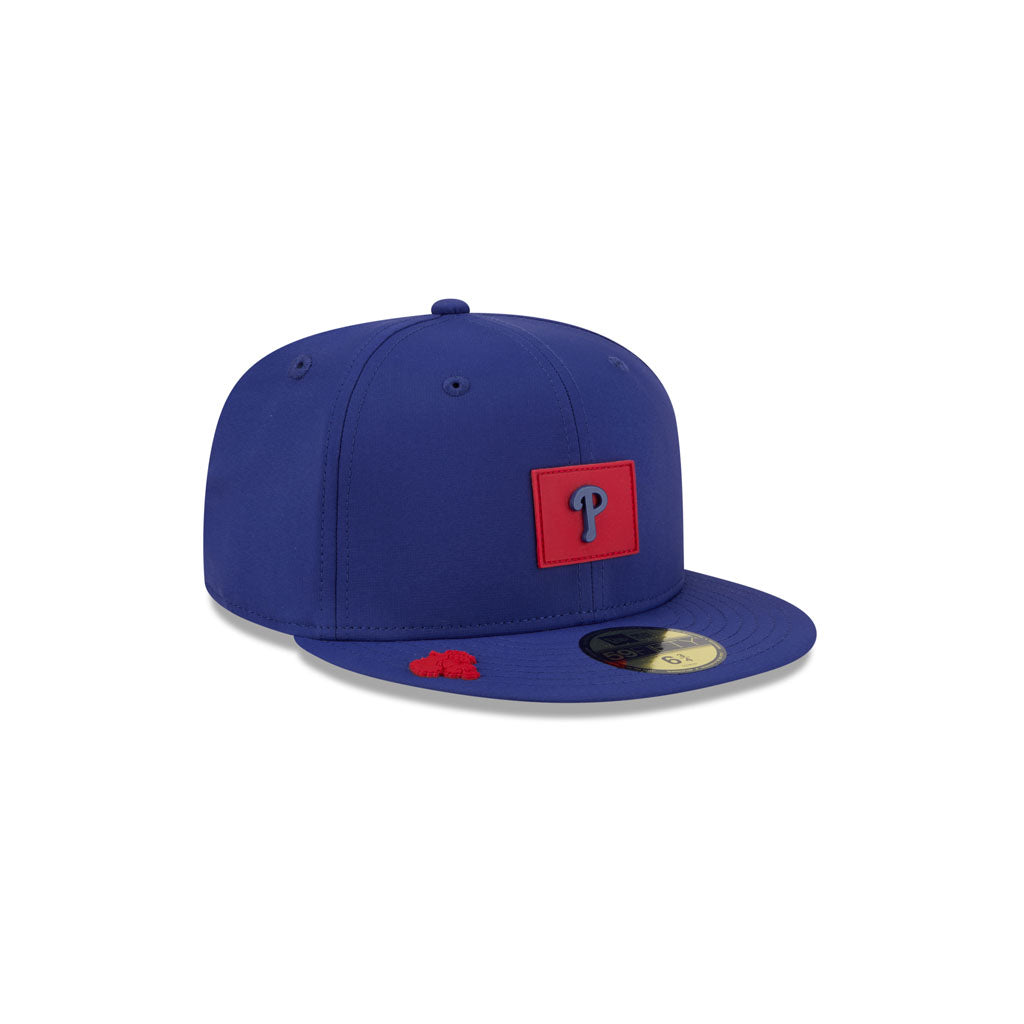MLB Philadelphia Phillies New Era 2026 Clubhouse 59FIFTY Fitted Hat - Blue