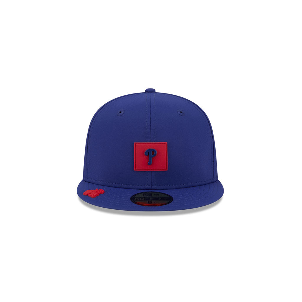 MLB Philadelphia Phillies New Era 2026 Clubhouse 59FIFTY Fitted Hat - Blue