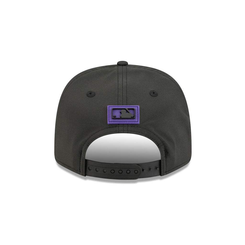 MLB Colorado Rockies New Era 2026 Clubhouse 9SEVENTY Stretch Snap Hat - Black