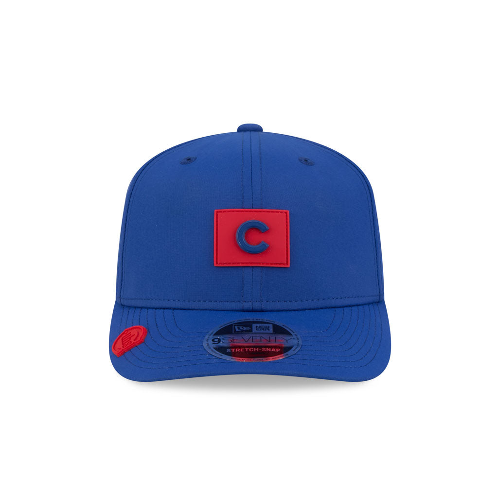MLB Chicago Cubs New Era 2026 Clubhouse 9SEVENTY Stretch Snap Hat - Blue