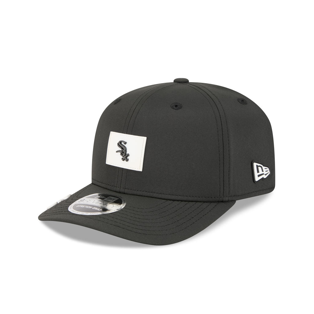 MLB Chicago White Sox New Era 2026 Clubhouse 9SEVENTY Stretch Snap Hat - Black