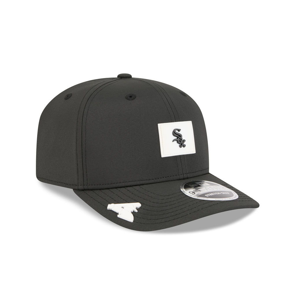 MLB Chicago White Sox New Era 2026 Clubhouse 9SEVENTY Stretch Snap Hat - Black