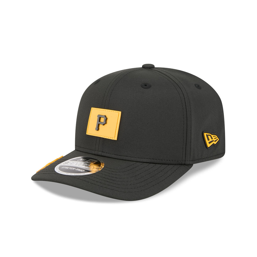 MLB Pittsburgh Pirates New Era 2026 Clubhouse 9SEVENTY Stretch Snap Hat - Black
