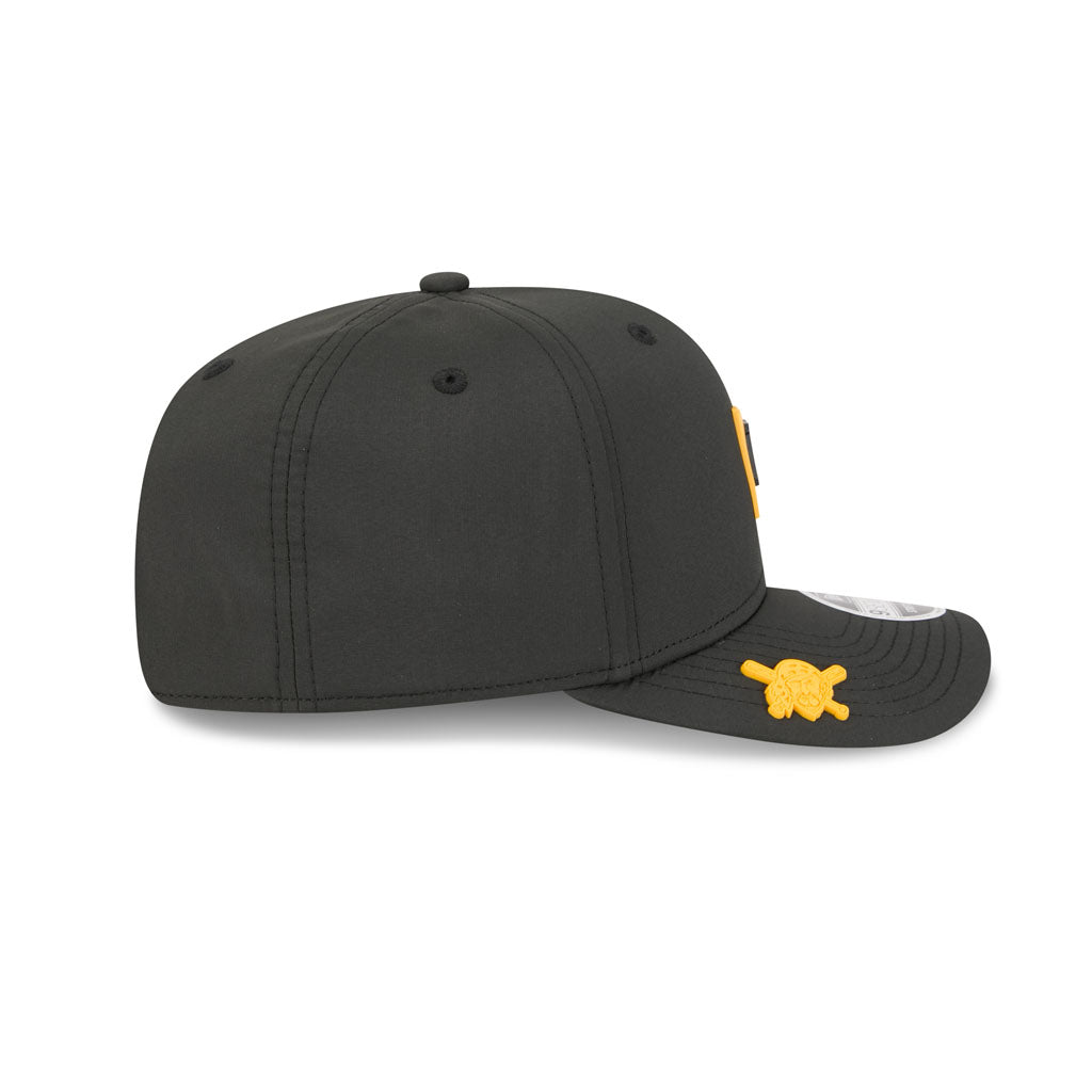 MLB Pittsburgh Pirates New Era 2026 Clubhouse 9SEVENTY Stretch Snap Hat - Black