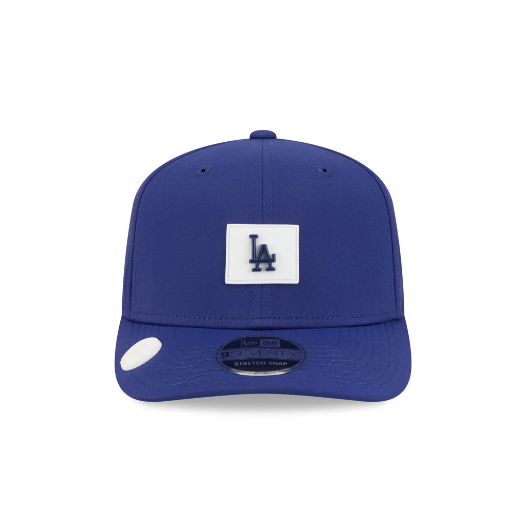 MLB Los Angeles Dodgers New Era 2026 Clubhouse 9SEVENTY Stretch Snap Hat - Blue