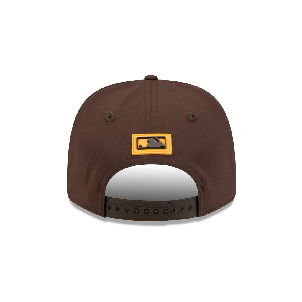 MLB San Diego Padres New Era 2026 Clubhouse 9SEVENTY Stretch Snap Hat - Brown