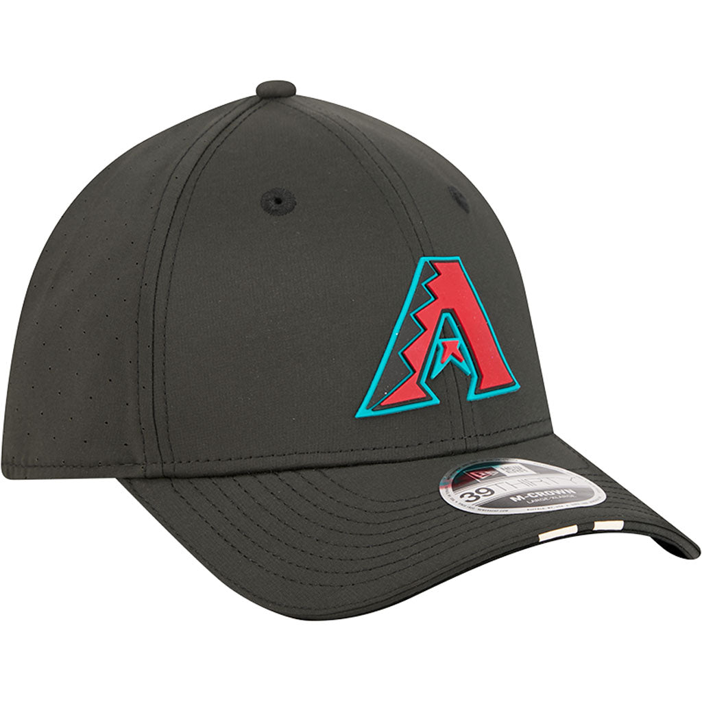 MLB Arizona Diamondbacks New Era Assist 39THIRTY M-Cown Flex Fit Hat - Black