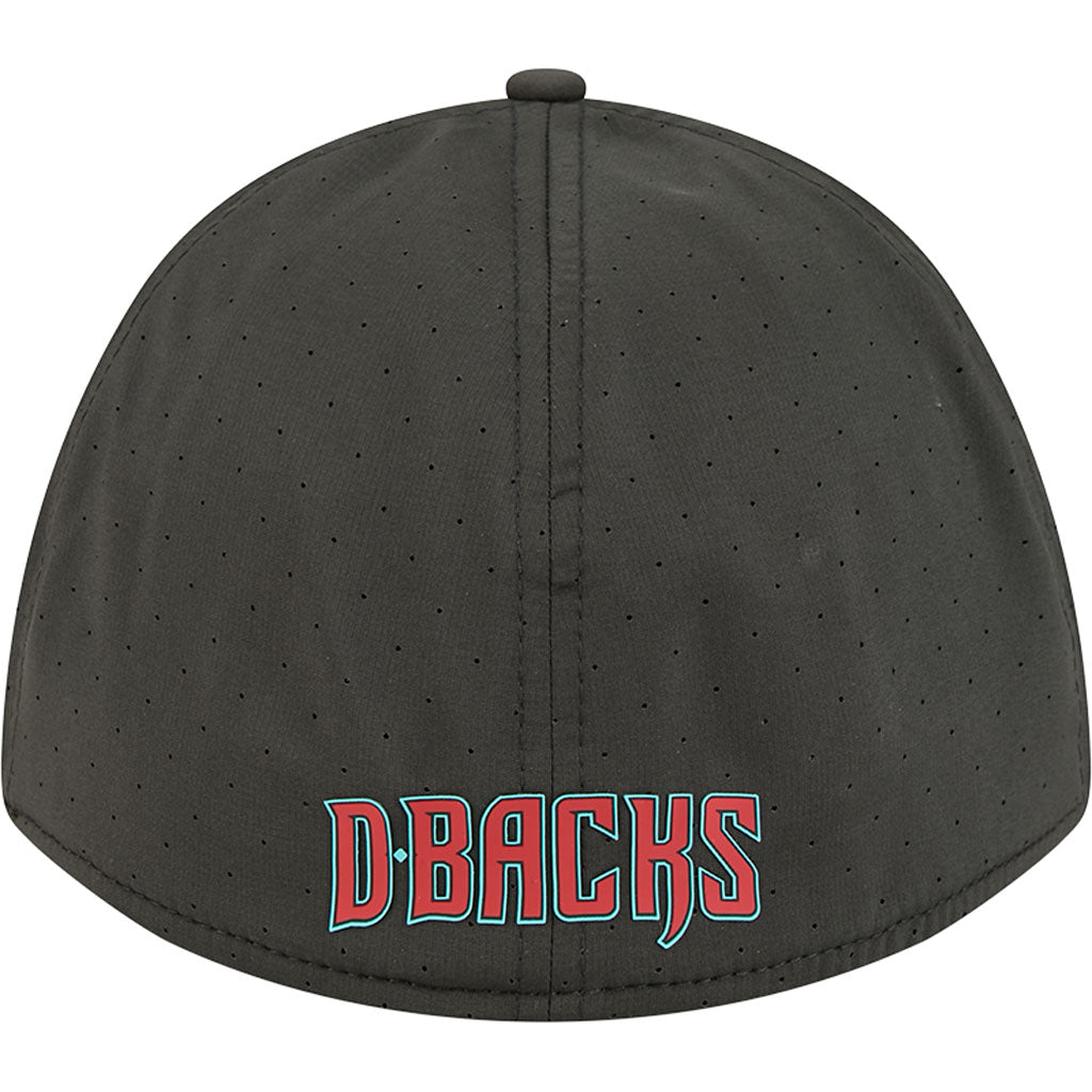 MLB Arizona Diamondbacks New Era Assist 39THIRTY M-Cown Flex Fit Hat - Black