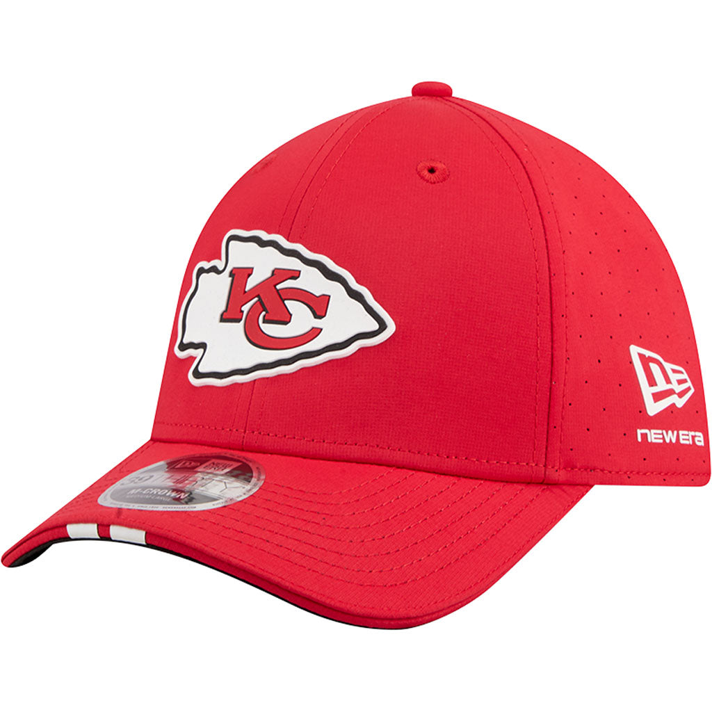 NFL Kansas City Chiefs New Era Assist 39THIRTY M-Cown Flex Fit Hat - Red