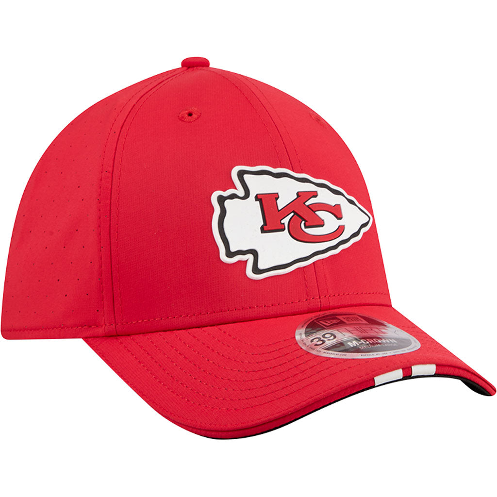 NFL Kansas City Chiefs New Era Assist 39THIRTY M-Cown Flex Fit Hat - Red