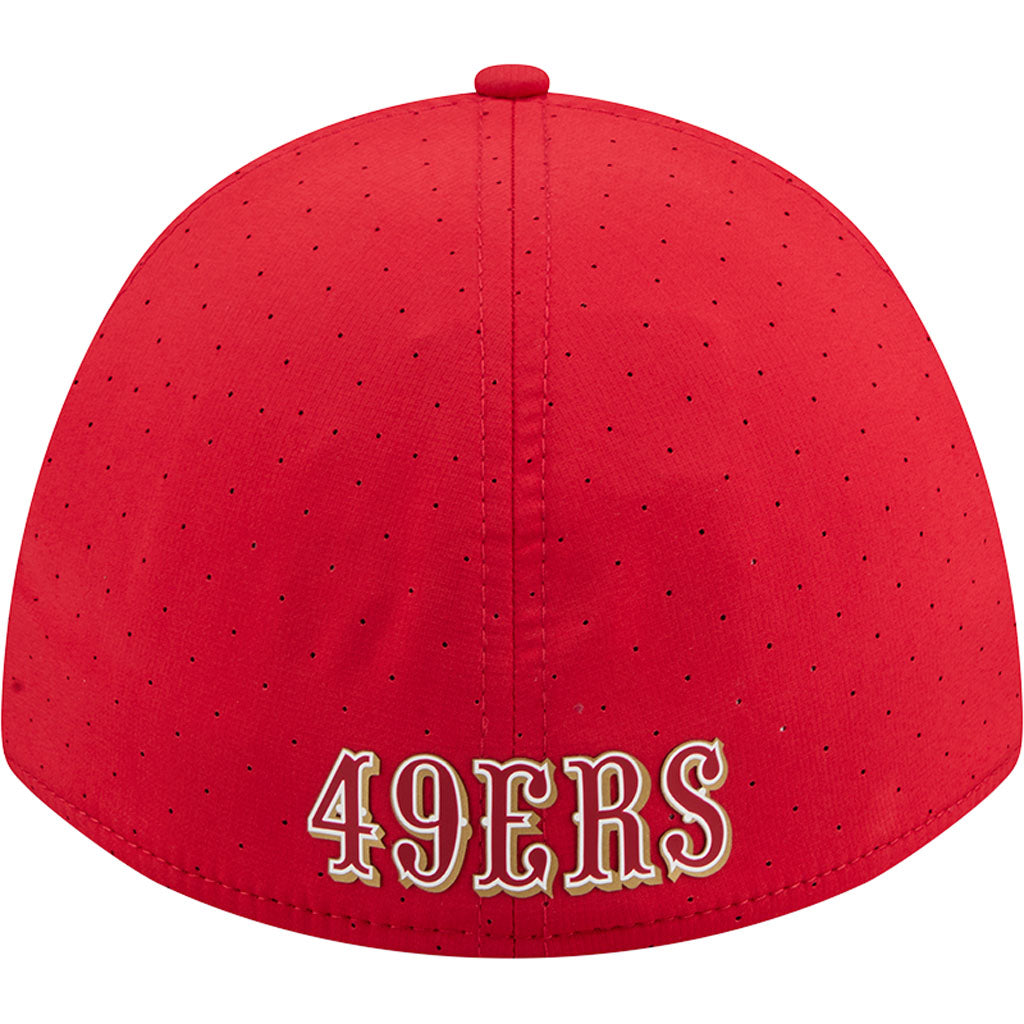 NFL San Francisco 49ers New Era Assist 39THIRTY M-Cown Flex Fit Hat - Red