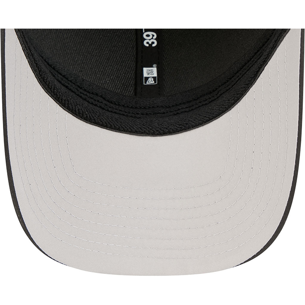 MLB Los Angeles Dodgers New Era Metallic 39THIRTY M-Crown Flex Fit Hat - Black