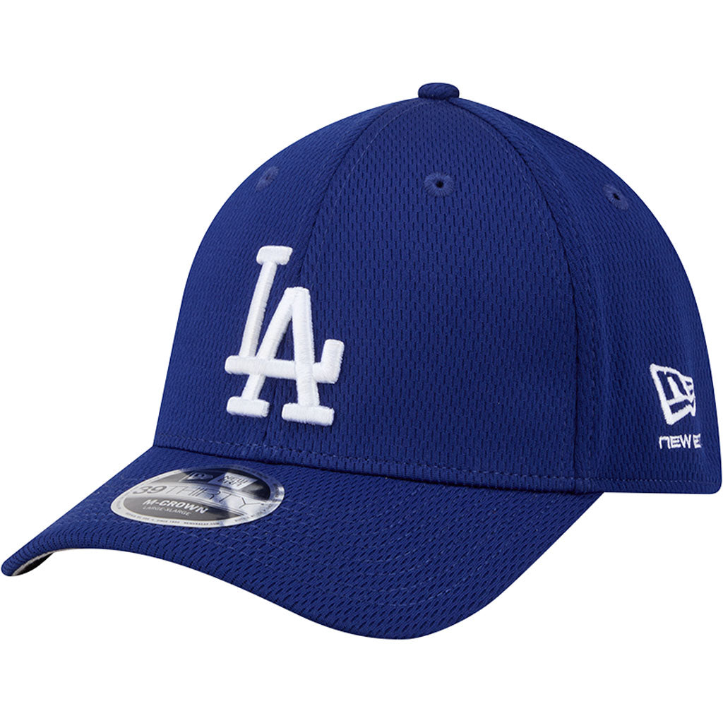MLB Los Angeles Dodgers New Era Dashed 39THIRTY Flex Fit Hat - Blue