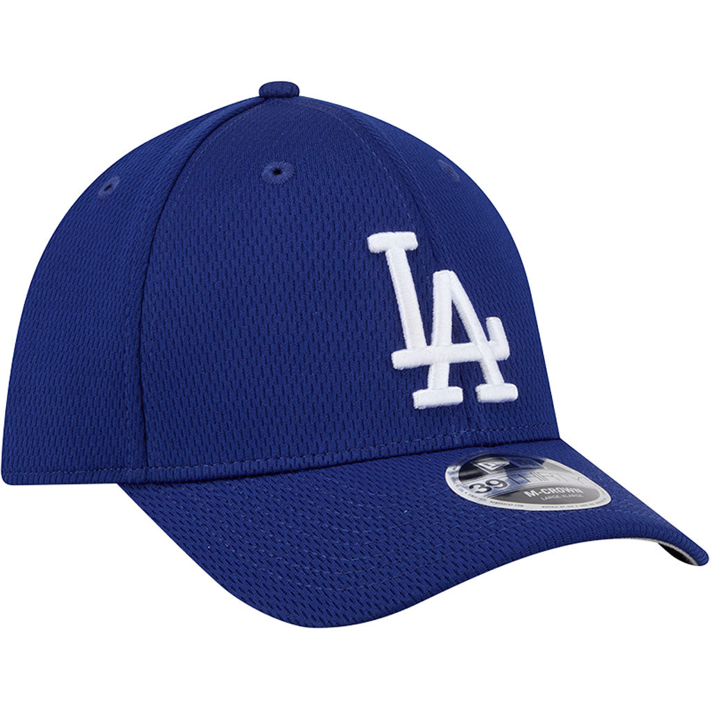 MLB Los Angeles Dodgers New Era Dashed 39THIRTY Flex Fit Hat - Blue