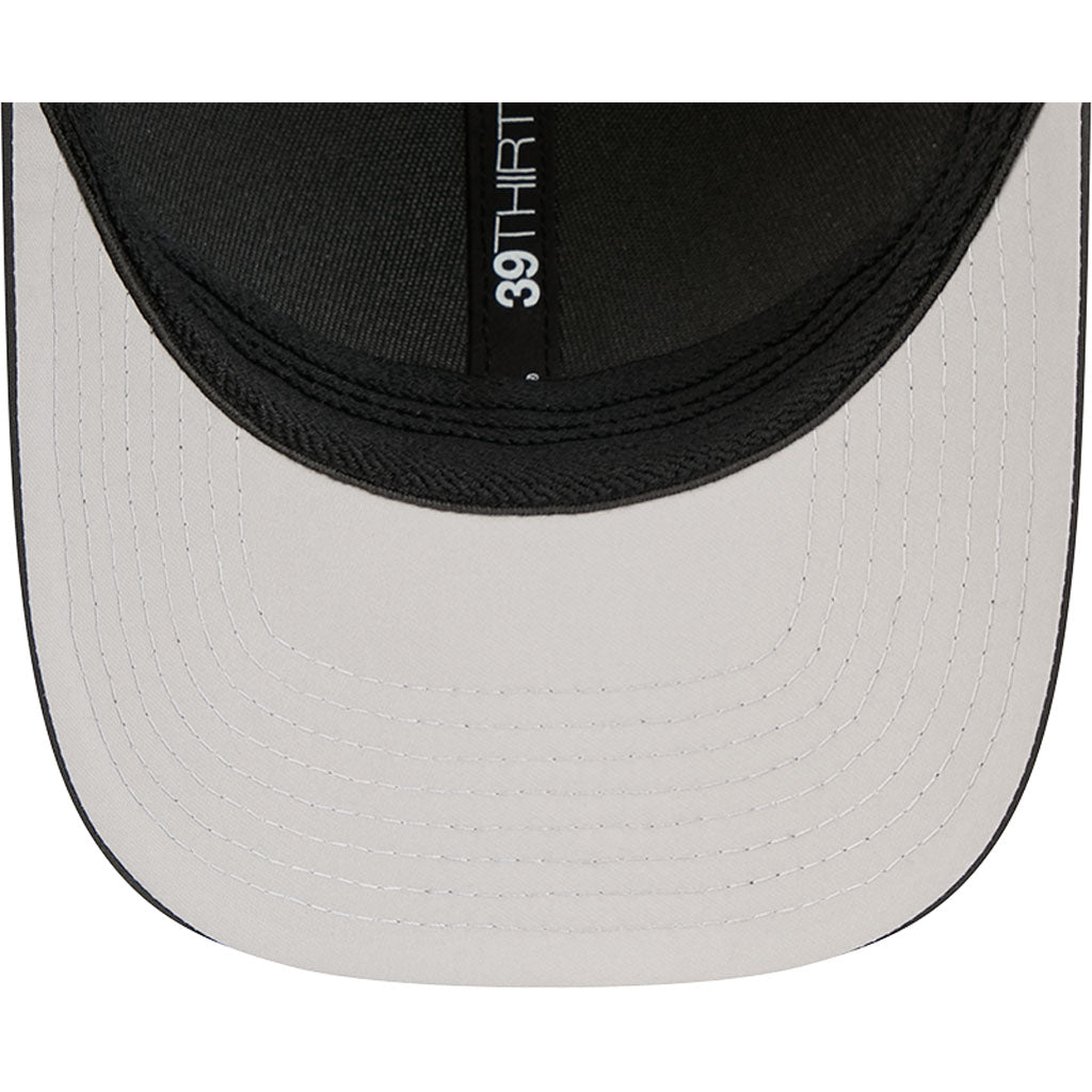 MLB Boston Red Sox New Era Metallic 39THIRTY M-Crown Flex Fit Hat - Black