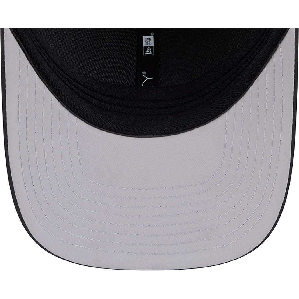 MLB San Diego Padres New Era Metallic 39THIRTY M-Crown Flex Fit Hat - Black