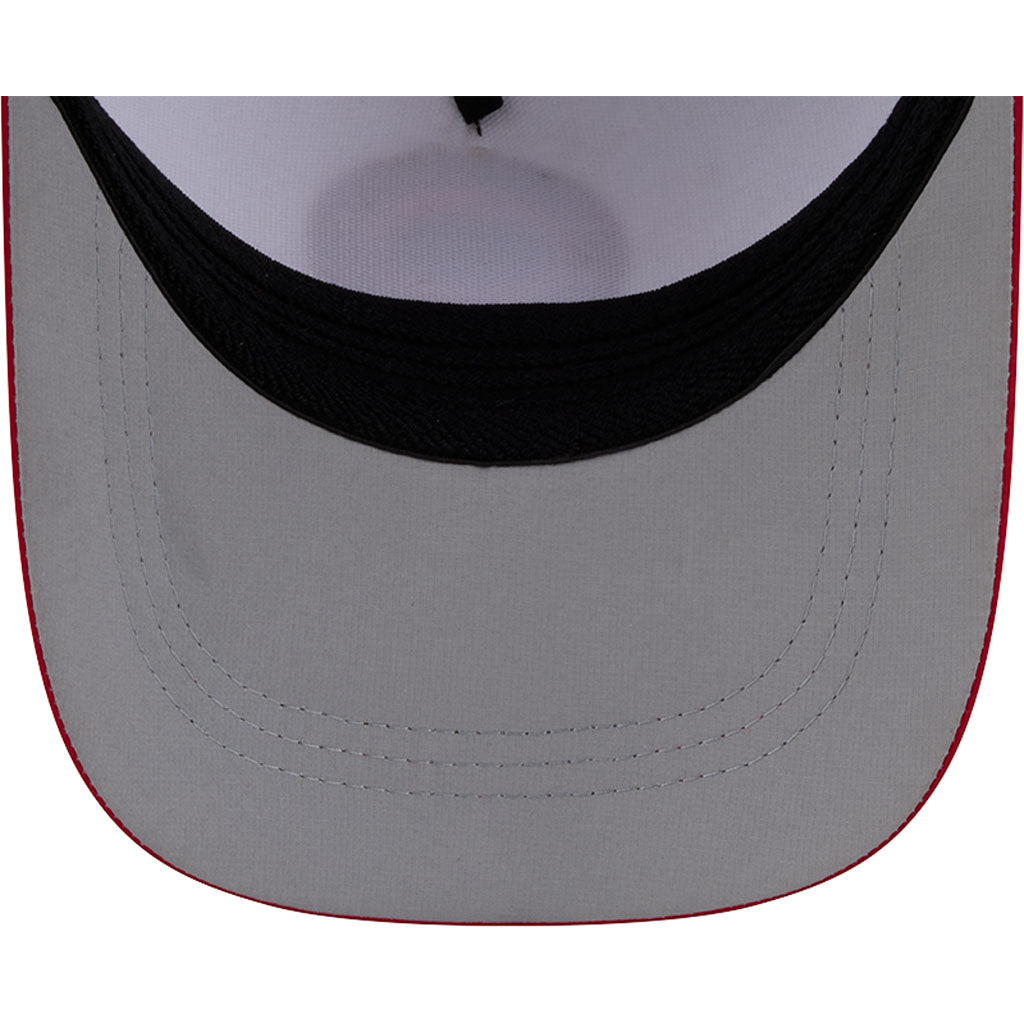 NFL San Francisco 49ers New Era Patch 39THIRTY M-Crown Flex Fit Hat - White