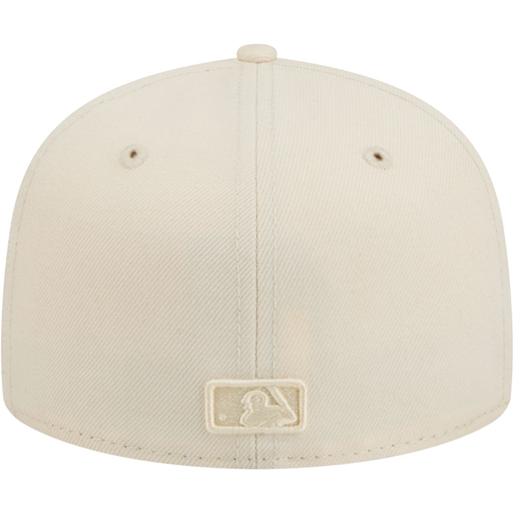 MLB Atlanta Braves New Era Vanilla 59FIFTY Fitted Hat - Cream