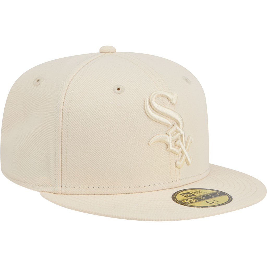 MLB Chicago White Sox New Era Vanilla 59FIFTY Fitted Hat - Cream