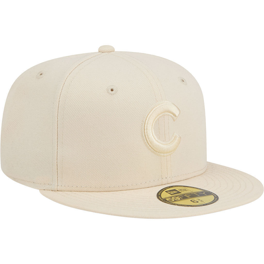 MLB Chicago Cubs New Era Vanilla 59FIFTY Fitted Hat - Cream