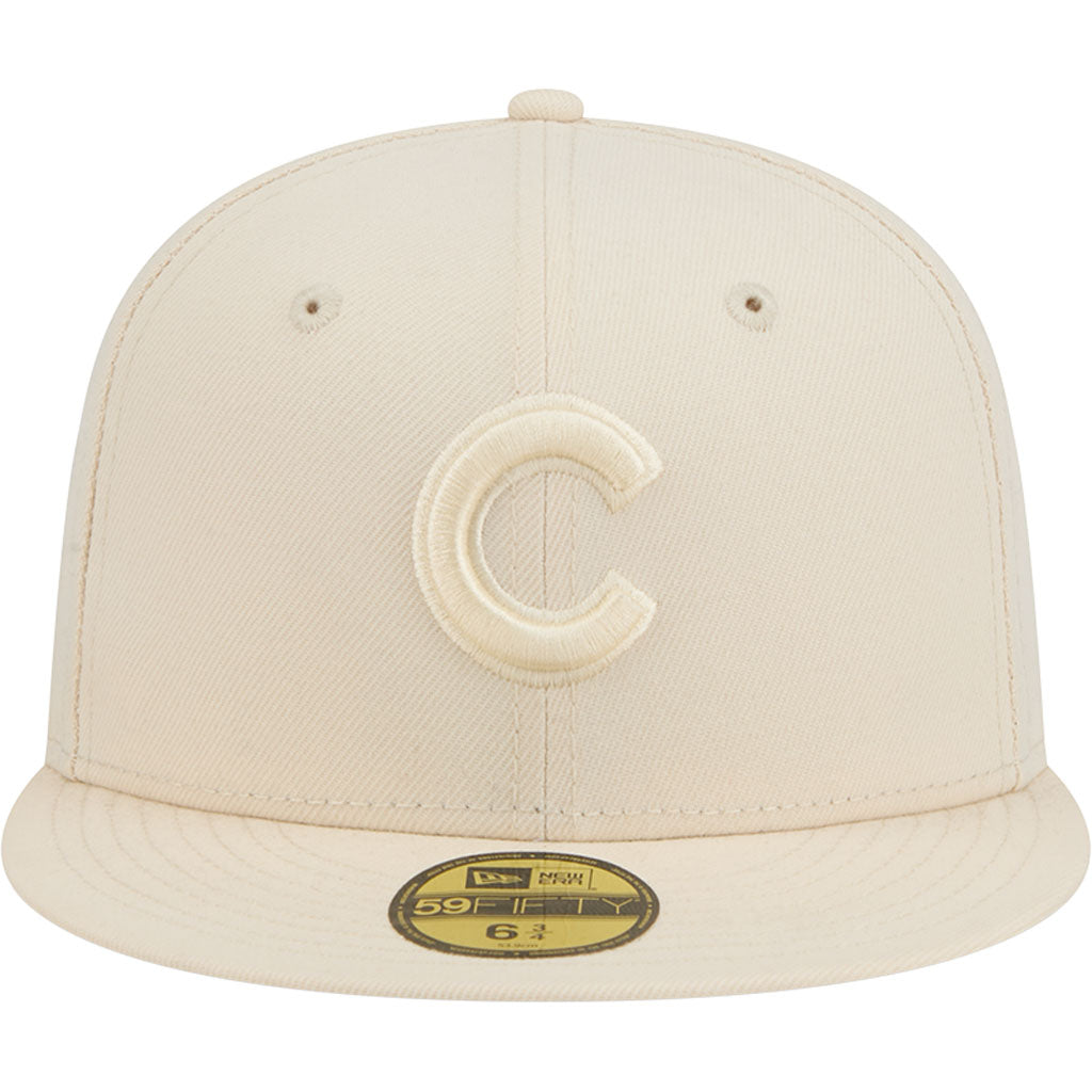 MLB Chicago Cubs New Era Vanilla 59FIFTY Fitted Hat - Cream