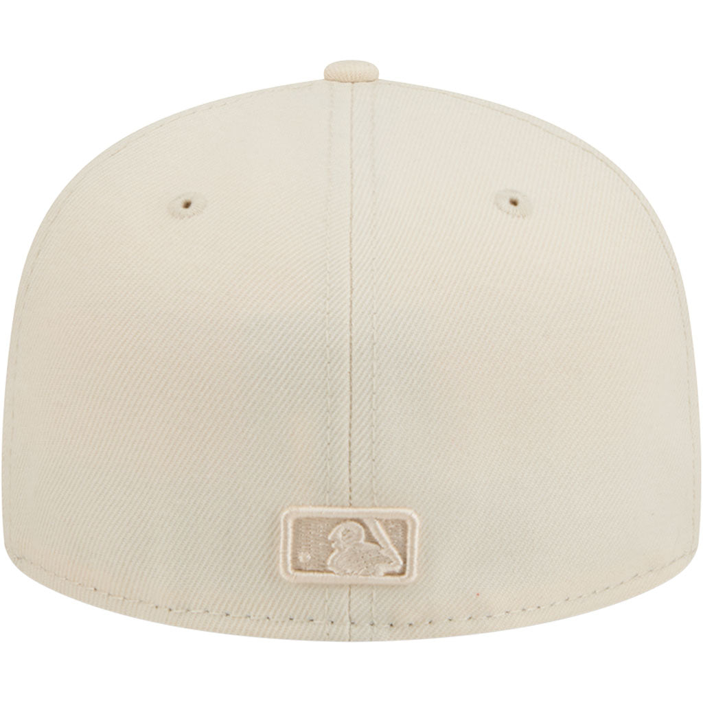 MLB Los Angeles Angels New Era Vanilla 59FIFTY Fitted Hat - Cream