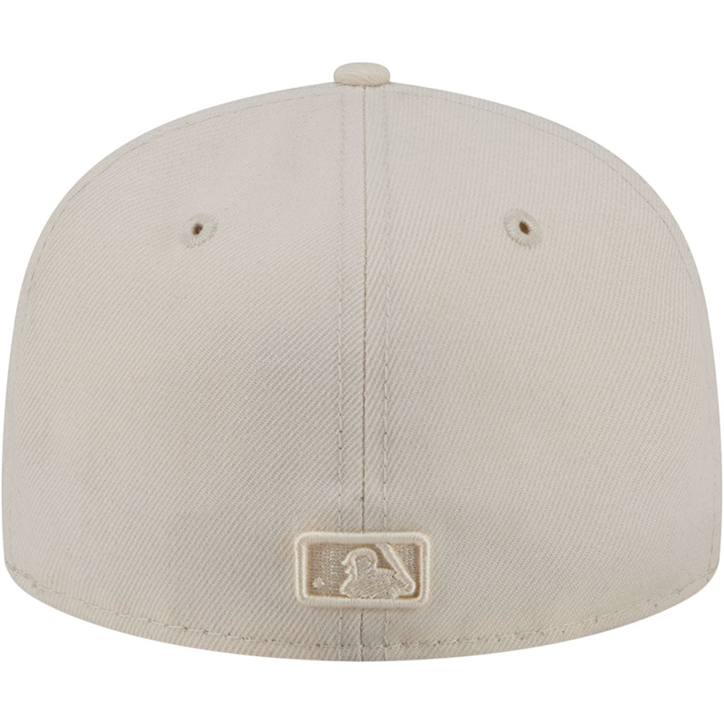 MLB Los Angeles Dodgers New Era Vanilla 59FIFTY Fitted Hat - Cream
