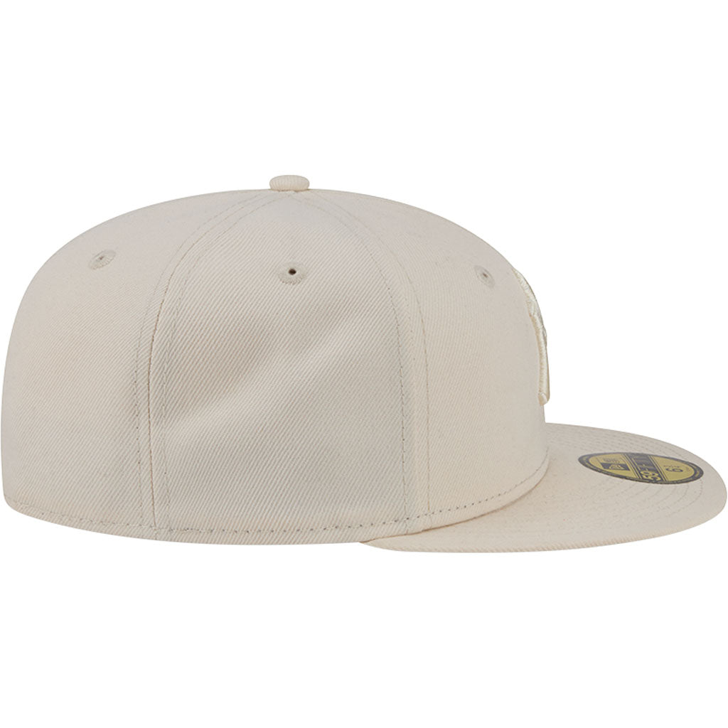 MLB New York Yankees New Era Vanilla 59FIFTY Fitted Hat - Cream