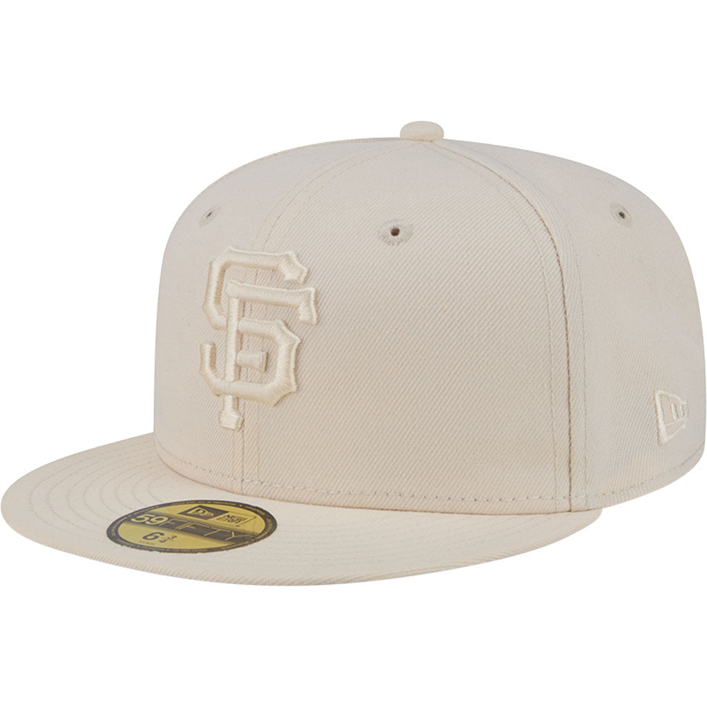 MLB San Francisco Giants New Era Vanilla 59FIFTY Fitted Hat - Cream