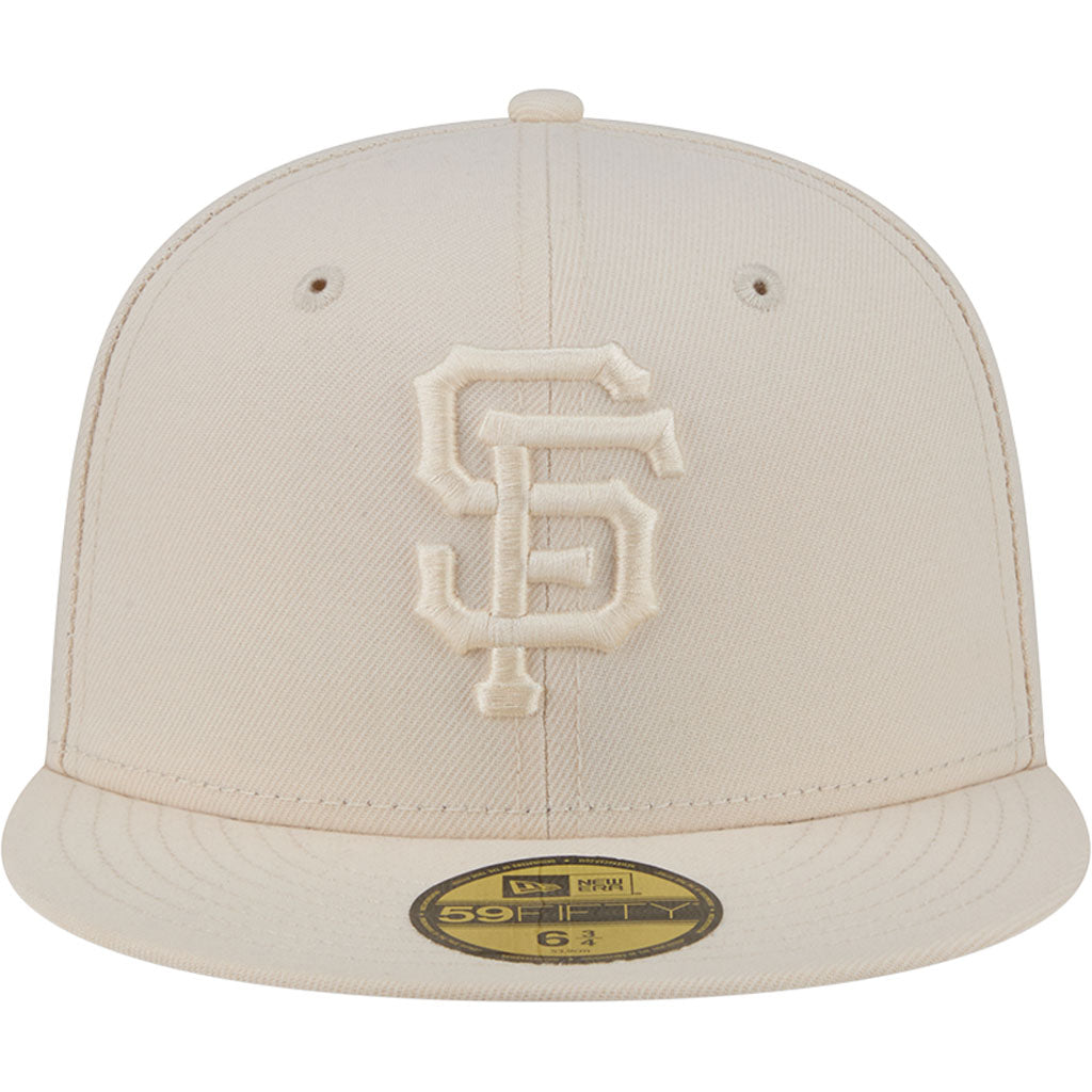 MLB San Francisco Giants New Era Vanilla 59FIFTY Fitted Hat - Cream