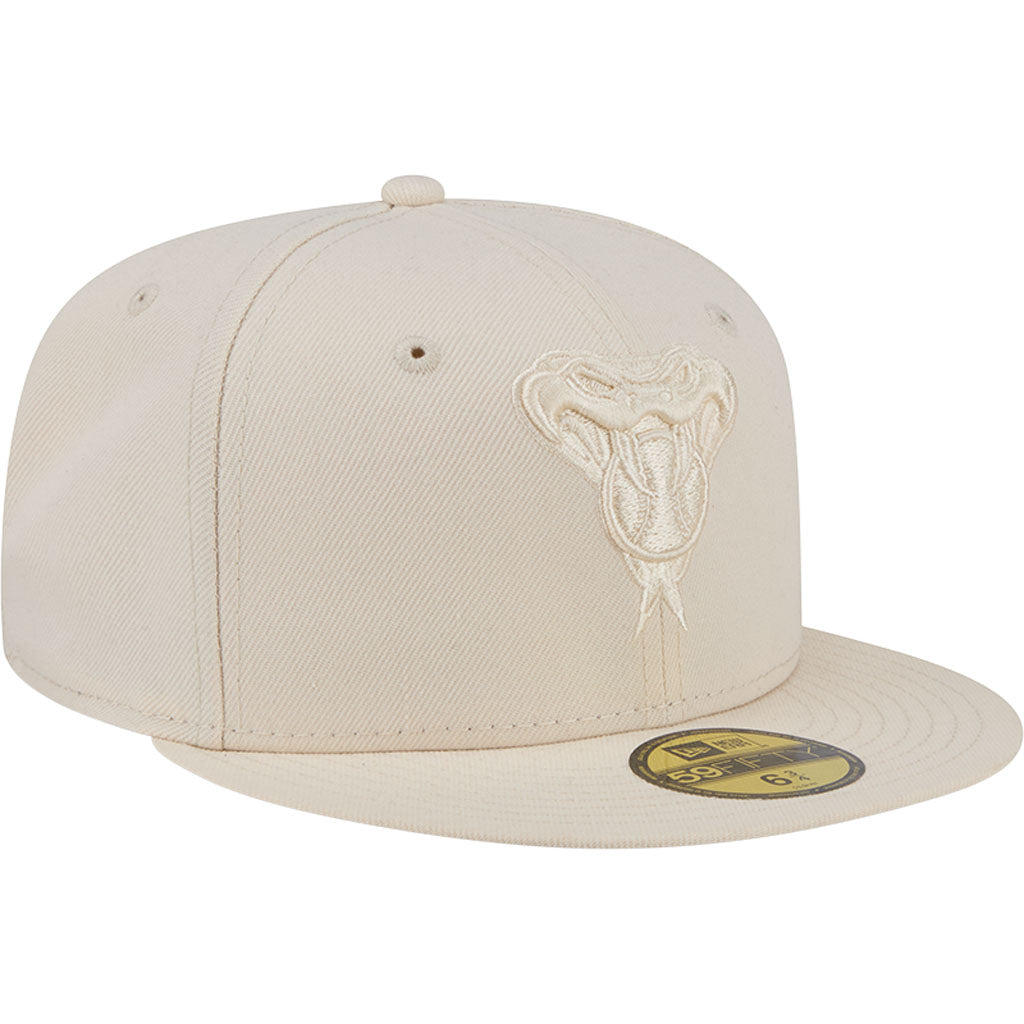 MLB Arizona Diamondbacks New Era Vanilla 59FIFTY Fitted Hat - Cream