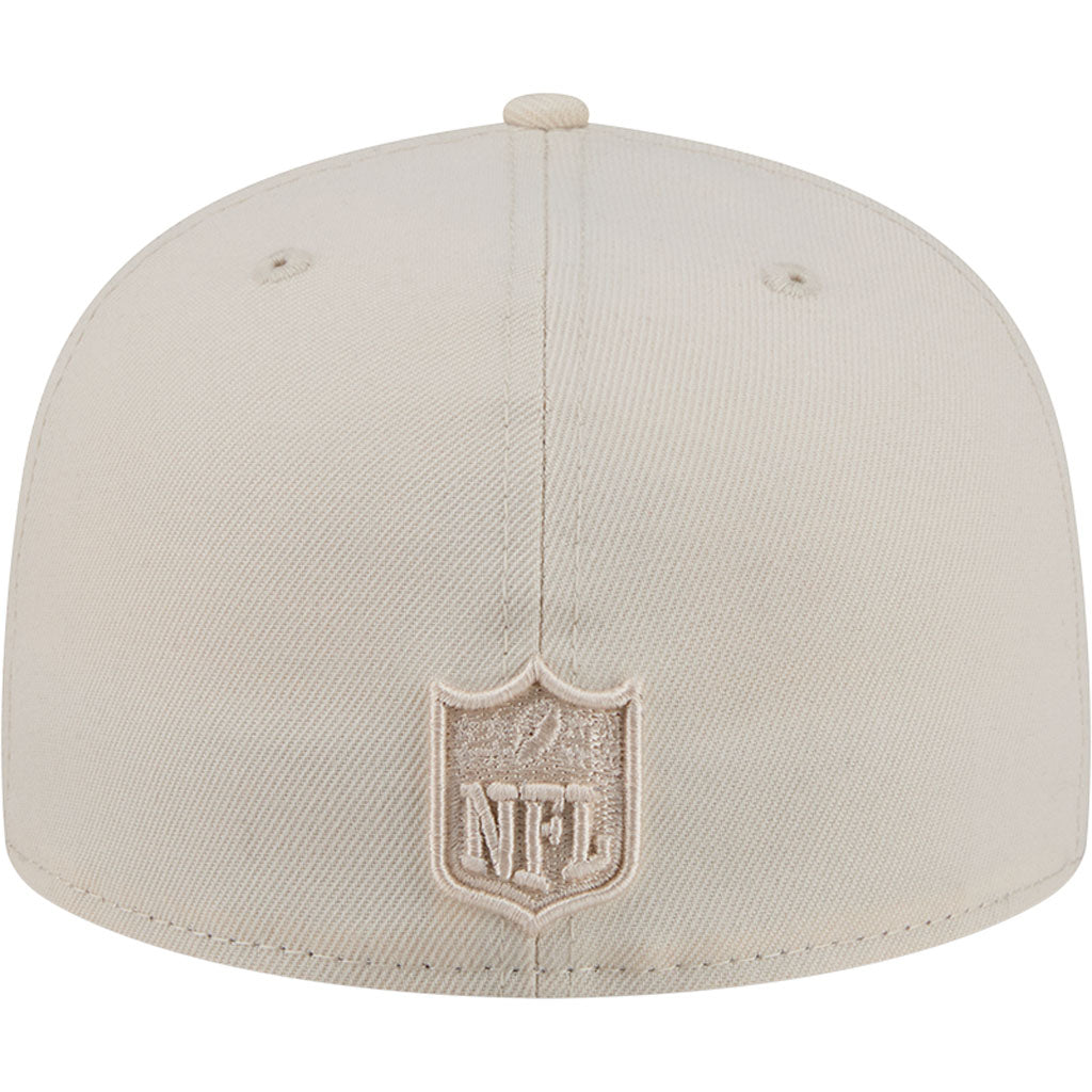 NFL Las Vegas Raiders New Era Vanilla 59FIFTY Fitted Hat - Cream