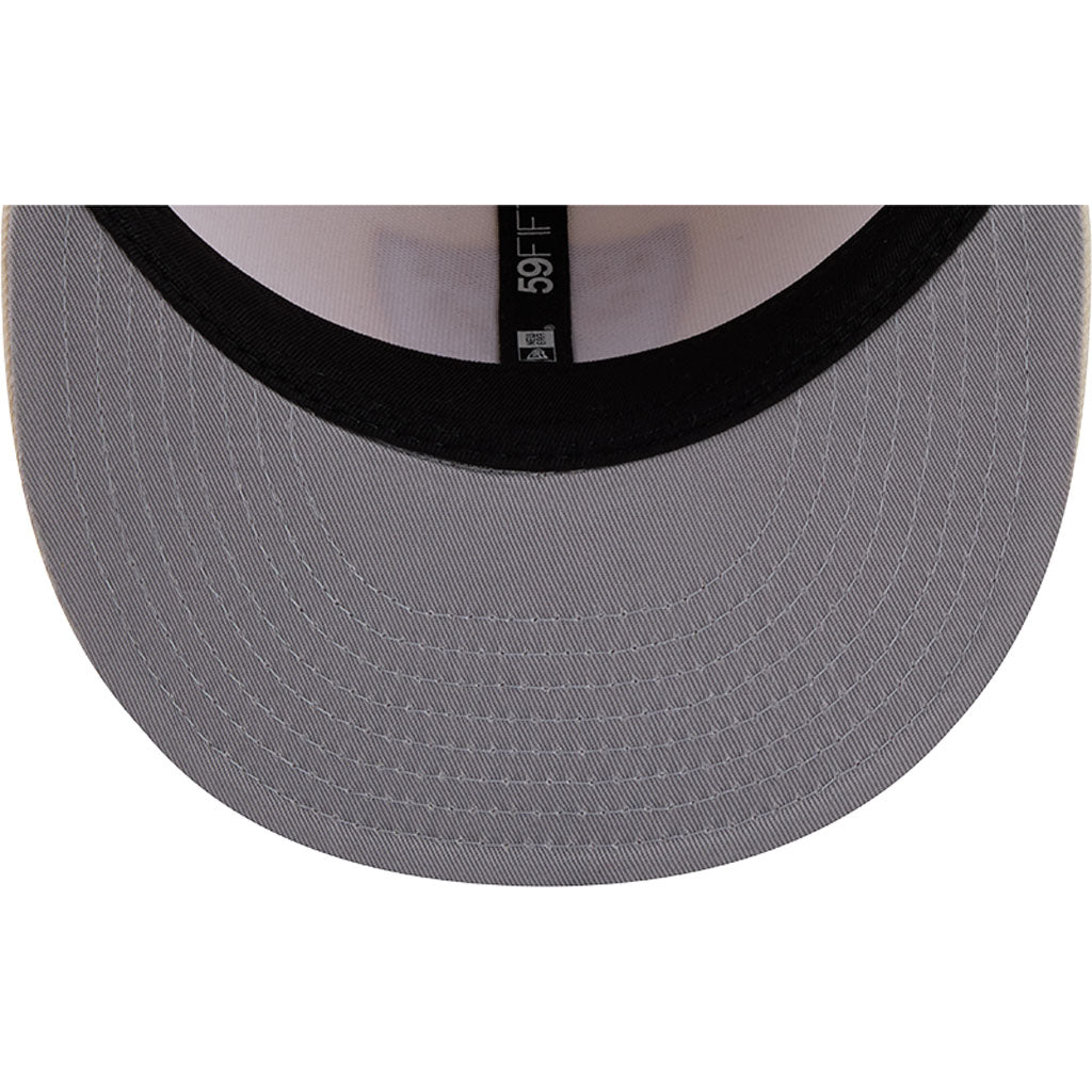NFL Las Vegas Raiders New Era Vanilla 59FIFTY Fitted Hat - Cream