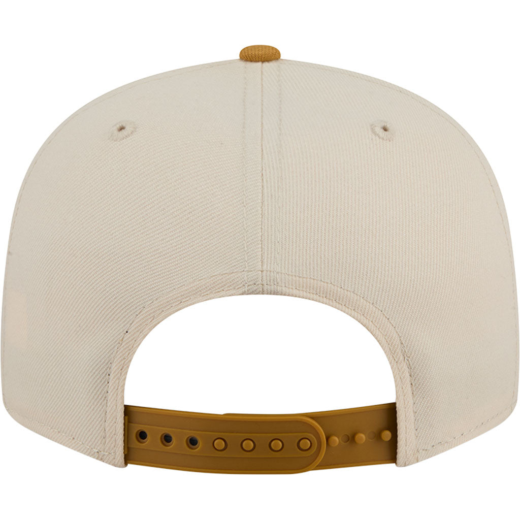 NFL Los Angeles Lakers New Era Two-Tone Dusted 9FIFTY Snapback Hat - Light cream