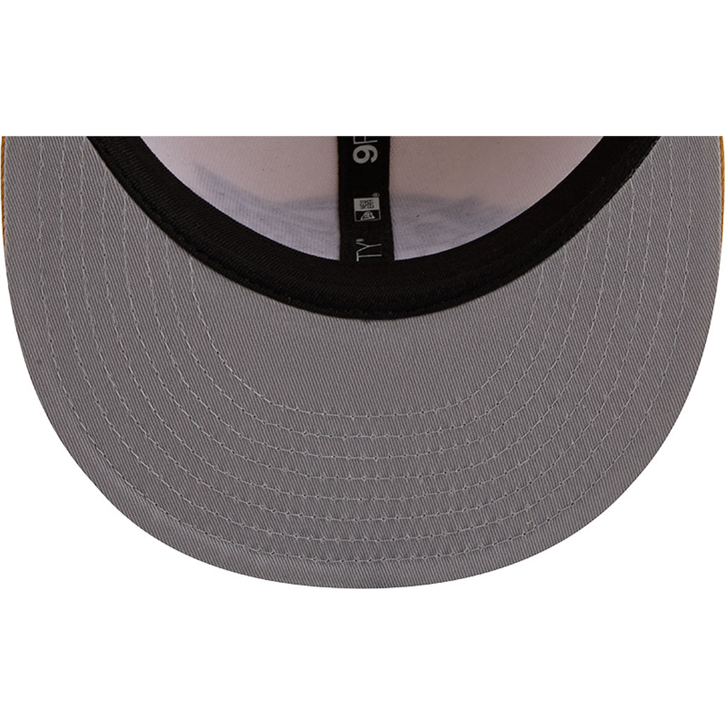 NFL Los Angeles Lakers New Era Two-Tone Dusted 9FIFTY Snapback Hat - Light cream