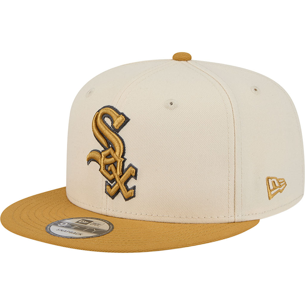NFL Chicago White Sox New Era Two-Tone Dusted 9FIFTY Snapback Hat - Light cream