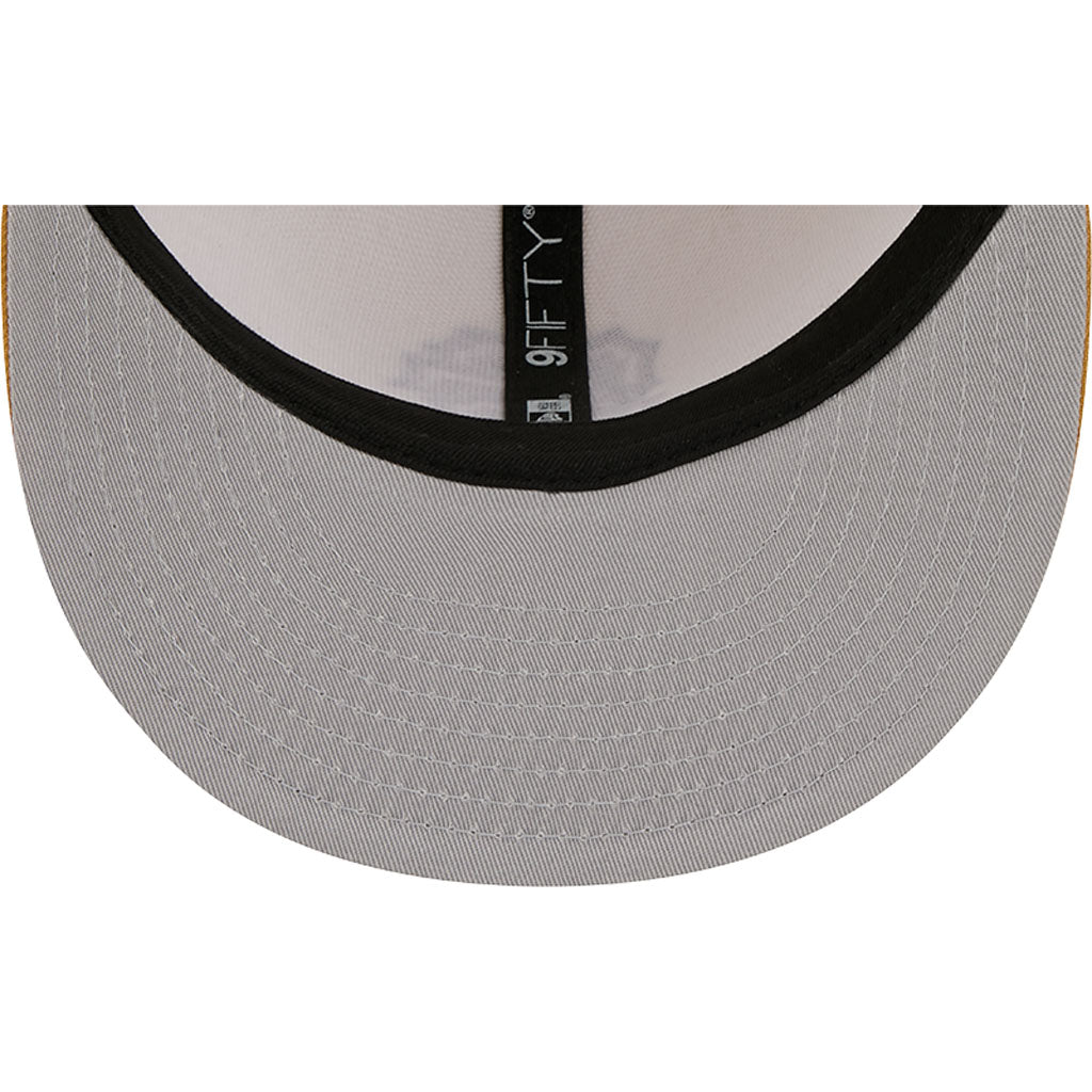 NFL San Francisco Giants New Era Two-Tone Dusted 9FIFTY Snapback Hat - Light cream