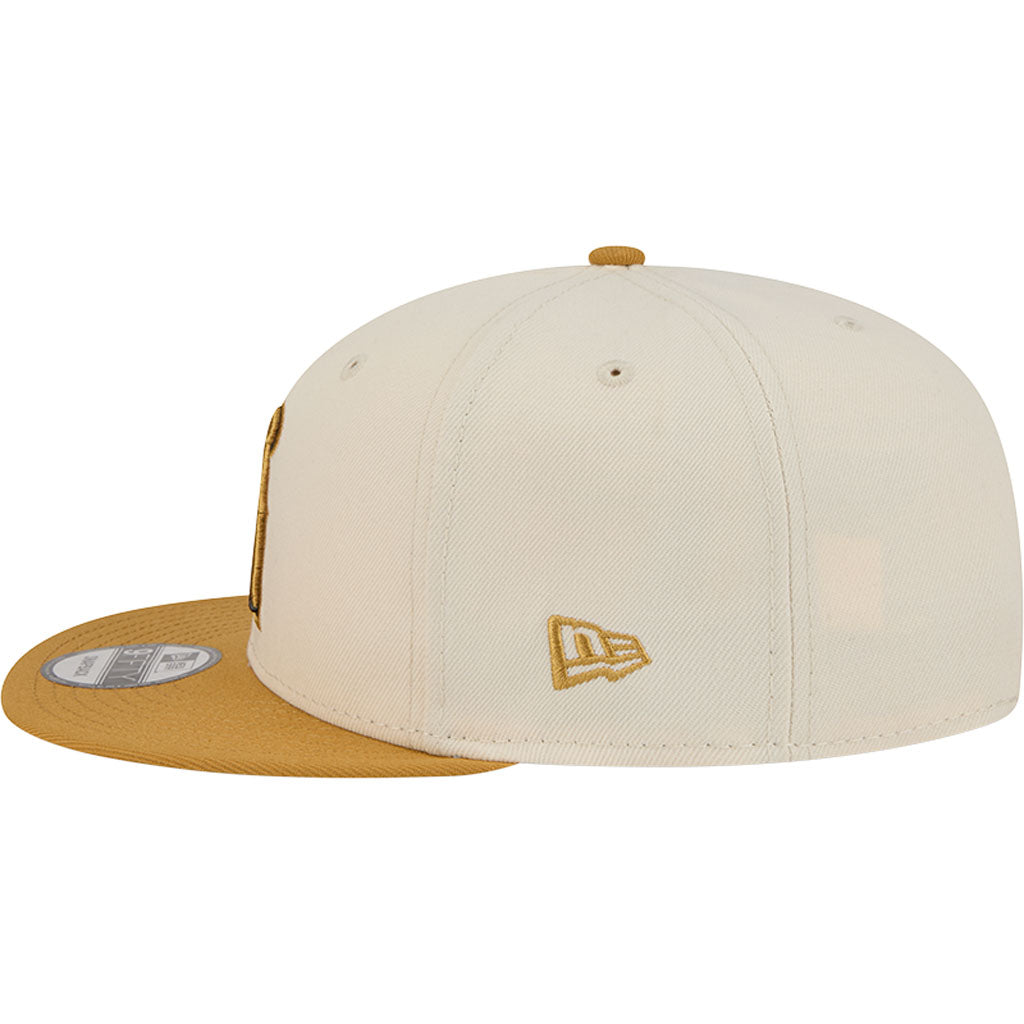 NFL Los Angeles Angels New Era Two-Tone Dusted 9FIFTY Snapback Hat - Light cream