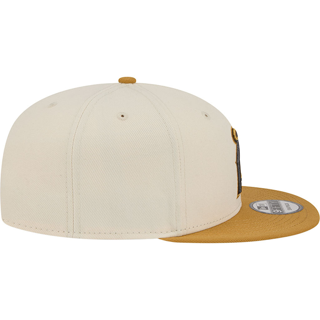 NFL Los Angeles Angels New Era Two-Tone Dusted 9FIFTY Snapback Hat - Light cream