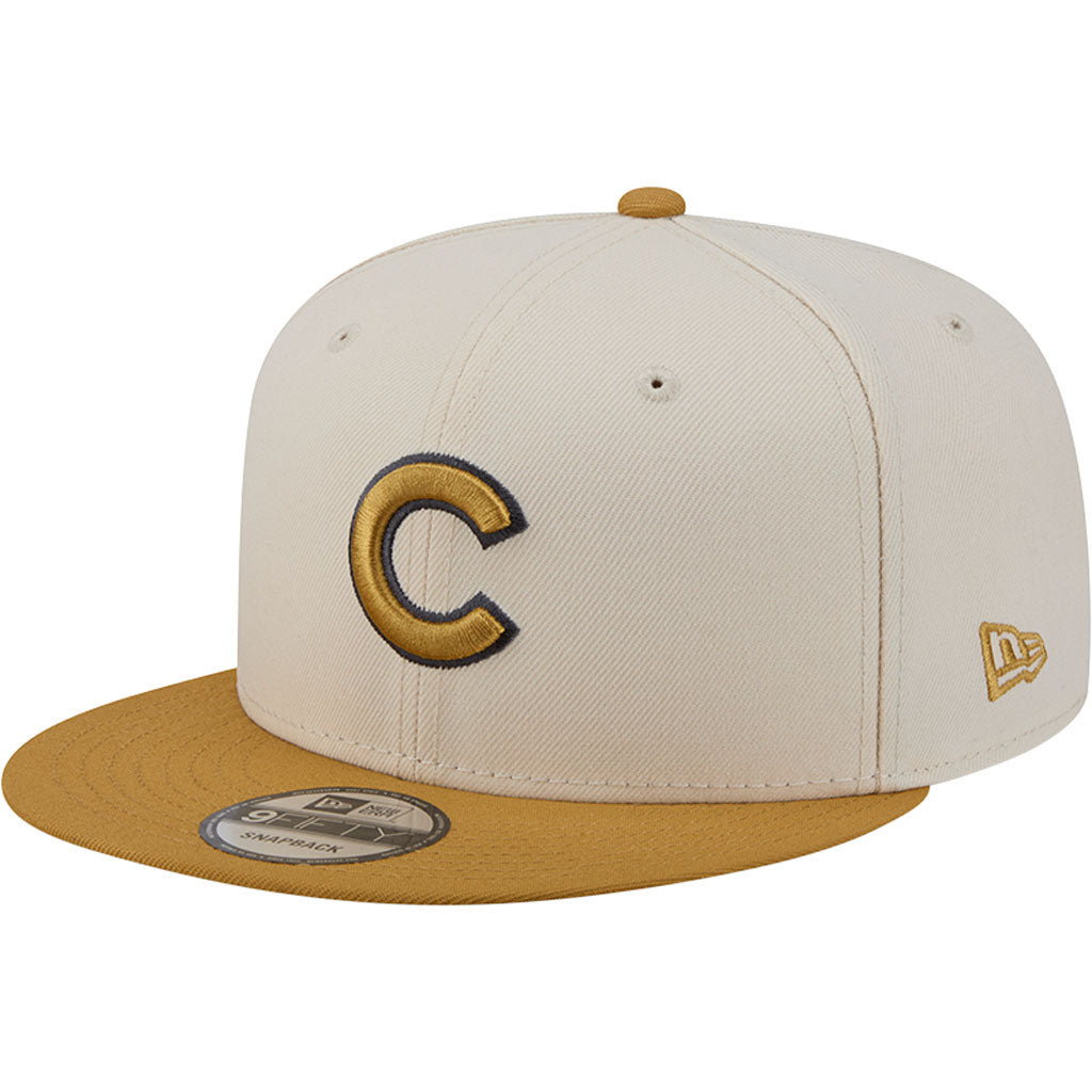NFL Chicago Cubs New Era Two-Tone Dusted 9FIFTY Snapback Hat - Light cream