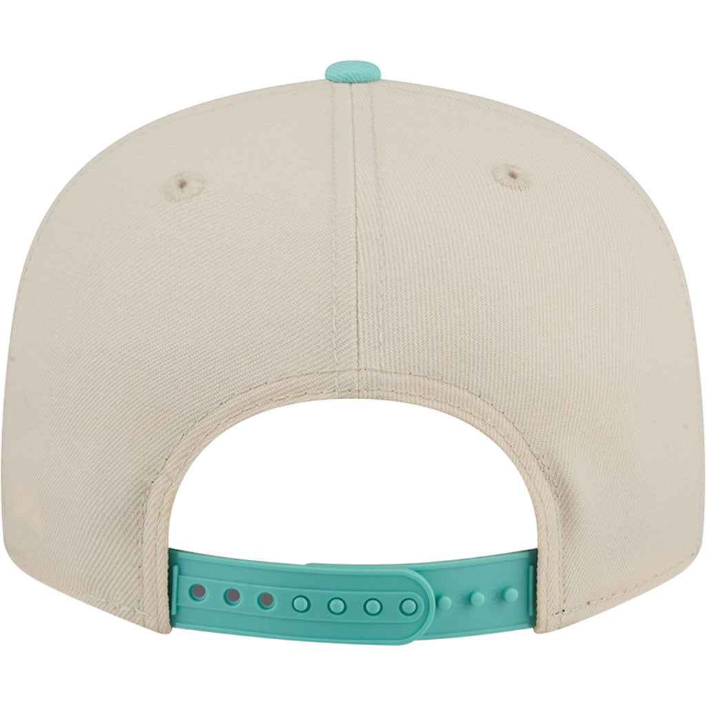 MLB Arizona Diamondbacks New Era Two-Tone Snakehead Aqua 9FIFTY Snapback Hat - Light cream