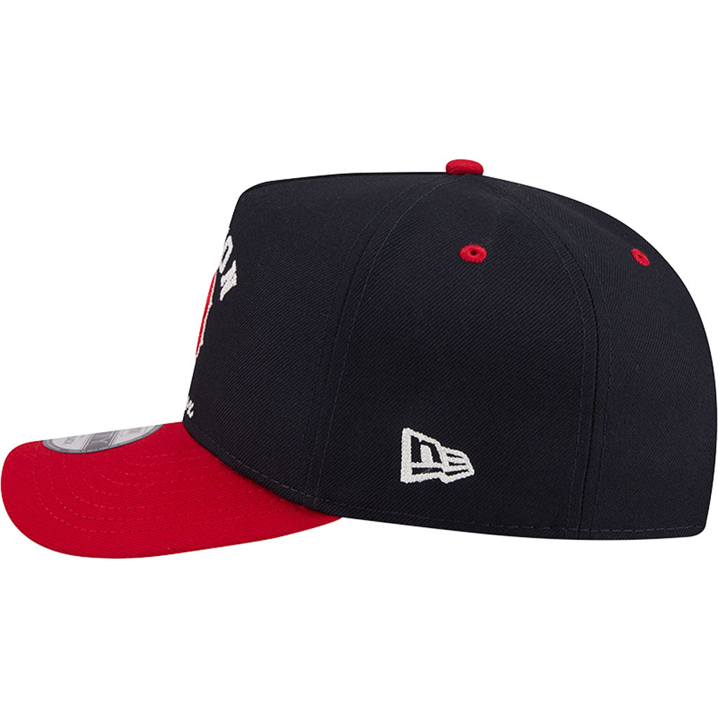 MLB Boston Red Sox New Era Arched 9FIFTY A-Frame Snapback Hat - Navy
