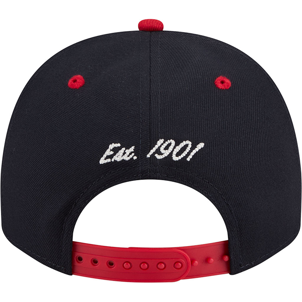 MLB Boston Red Sox New Era Arched 9FIFTY A-Frame Snapback Hat - Navy