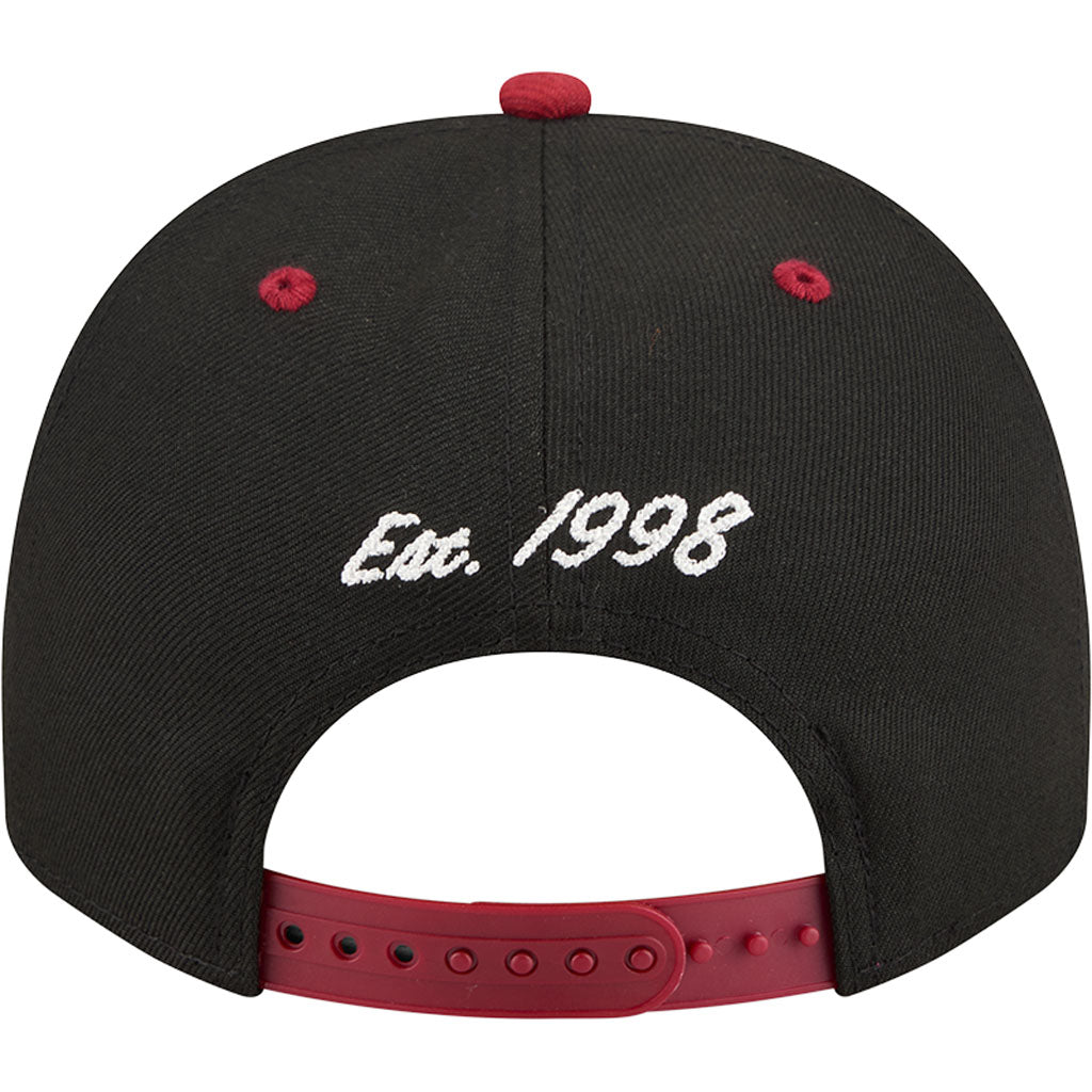 MLB Arizona Diamondbacks New Era Arched 9FIFTY A-Frame Snapback Hat - Black