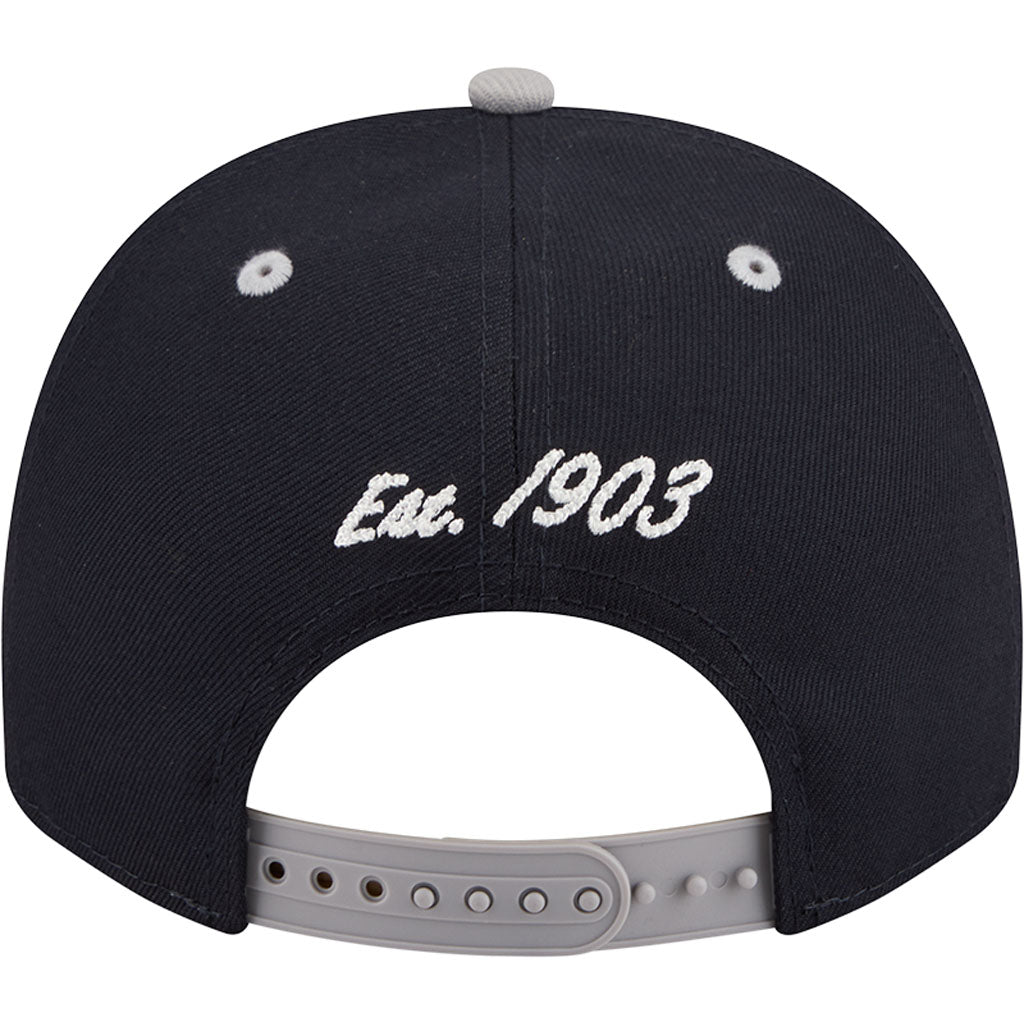 MLB New York Yankees New Era Arched 9FIFTY A-Frame Snapback Hat - Navy