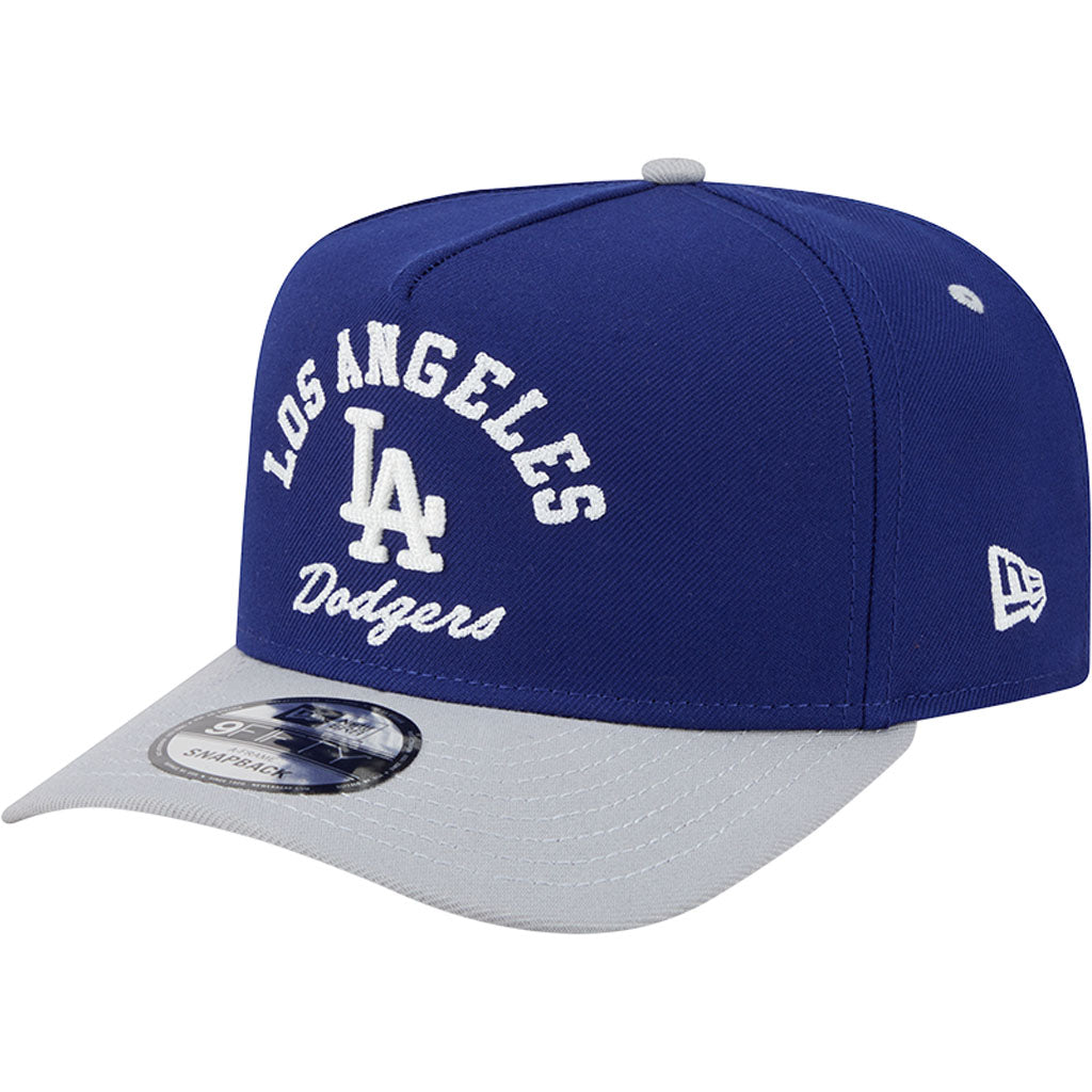 MLB Los Angeles Dodgers New Era Arched 9FIFTY A-Frame Snapback Hat - Blue