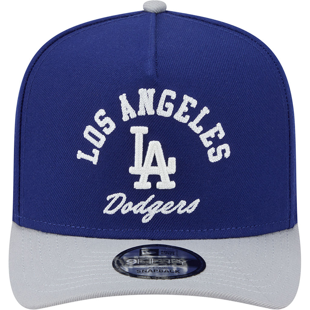 MLB Los Angeles Dodgers New Era Arched 9FIFTY A-Frame Snapback Hat - Blue